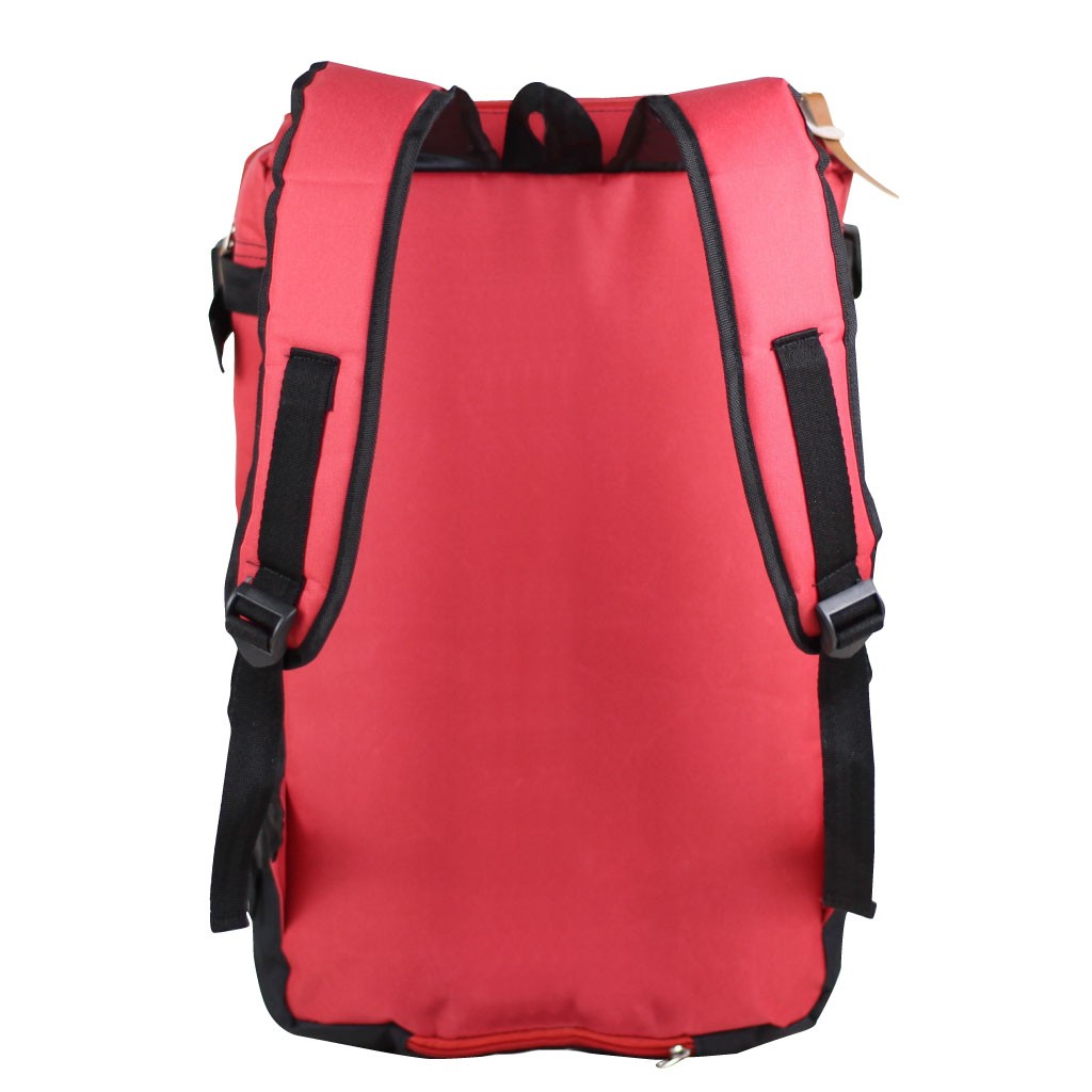 Tas Ransel Kuliah Ransel Punggung Tas Keren Distro Sano Merah Tas Kerja Laptop Pria