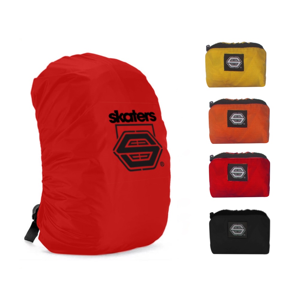 RAINCOVER BAG SKATERS VB090 MERAH