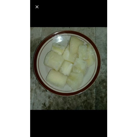 

Singkong rebus 1 kilo