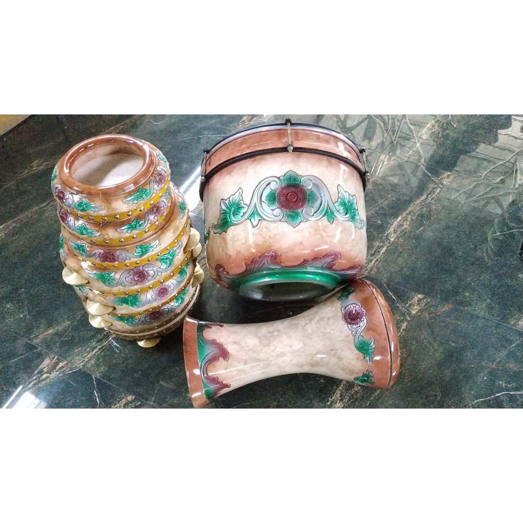 Hadroh Rebana Jepara Ukir,Motif Keramik