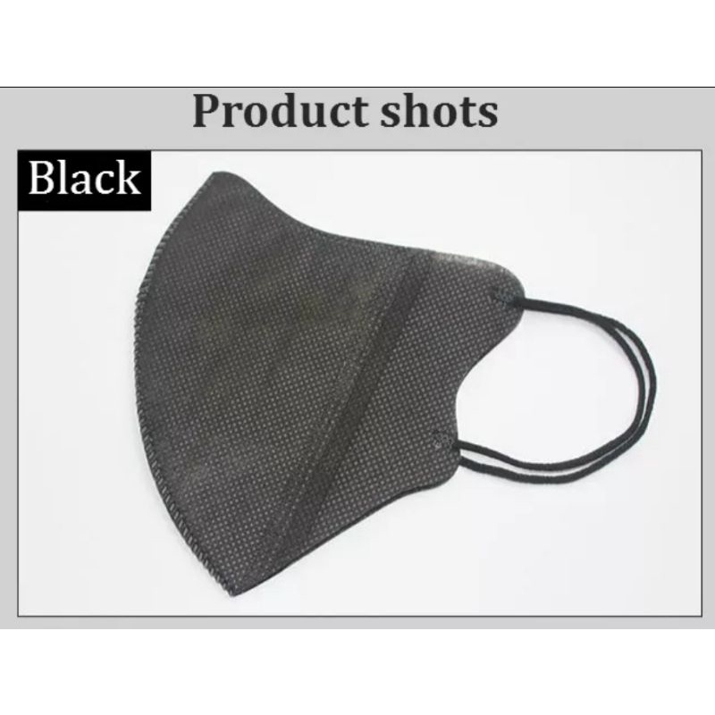 MASKER DUCKBILL HITAM PUTIH IMPORT TERLARIS