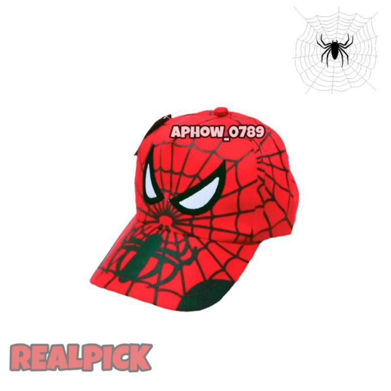 pdf topi anak laki laki karakter spiderman bisa COD topi anak anak usia 2-10 tahun