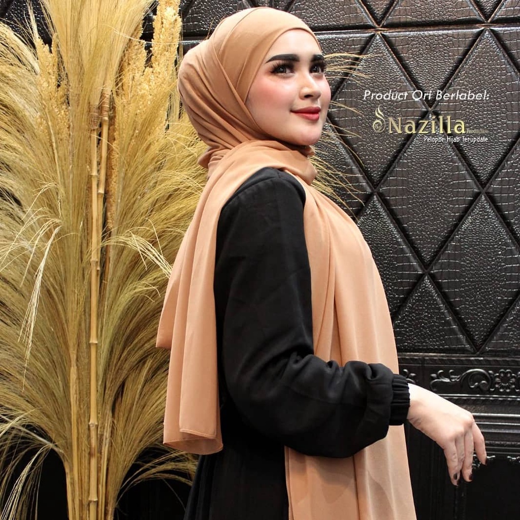 Pashmina Instant Iner TALI BELAKANG Pasmina Instan Inner Malaya cerutybabydoll Jilbab Kerudung Tanpa