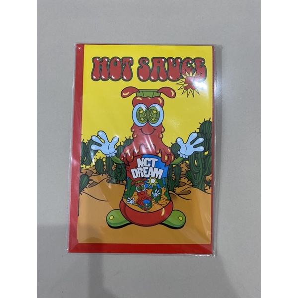 NCT DREAM HOT SAUCE POP UP CARD JAEMIN SEALED