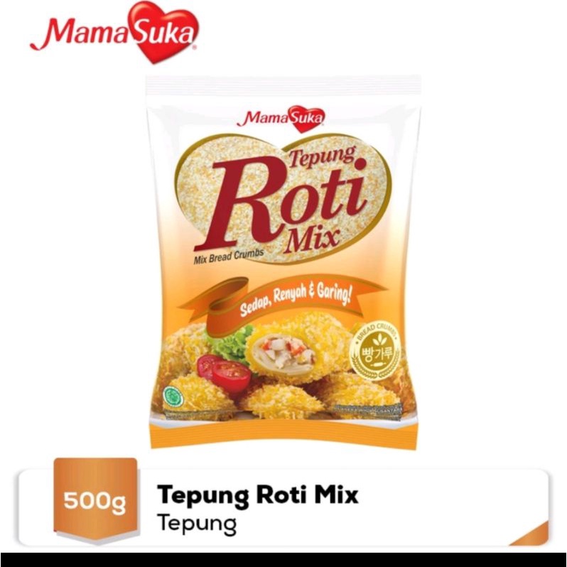 

MamaSuka Tepung Roti Mix 500 gr