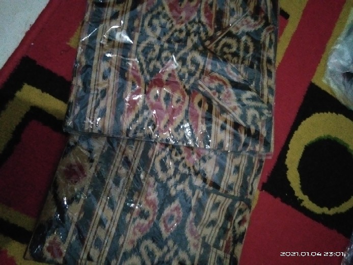 Kemeja Batik Lengan Panjang Size M L Xl Xxl
