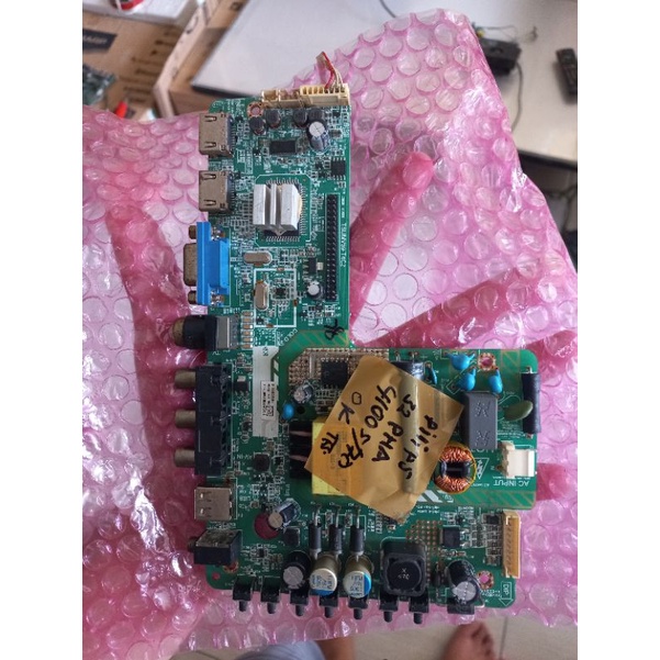 MB - MAINBOARD - MATHWRBOARD - MOBO - MESIN TV LED PHILIPS - 32PHA4100S - 32PHA4100