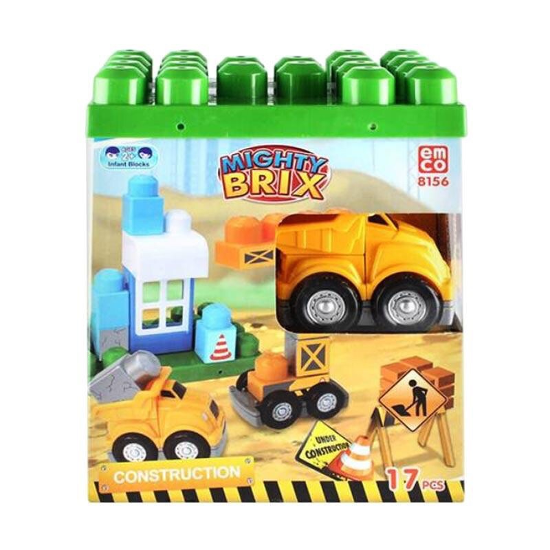 Emco Mighty Brix Construction Mainan Edukasi Anak