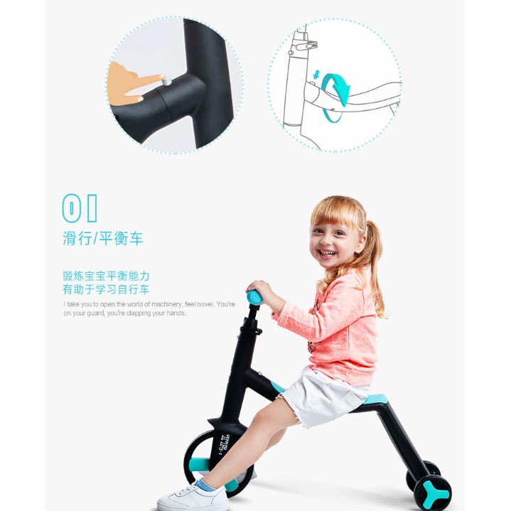 VStore 92 SKUTER SEPEDA ANAK TOODLER NADLE 4IN1-3