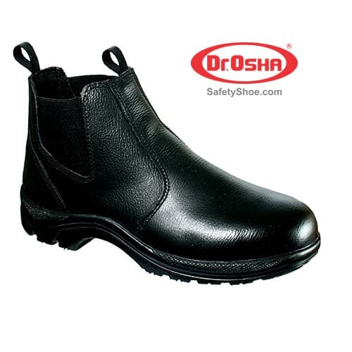 fejo   principal ankle boot   2222   black   dr osha safety shoes   hitam 38