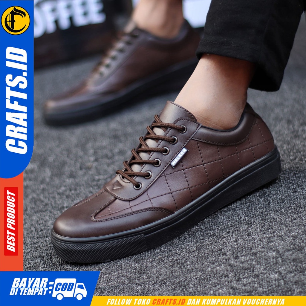 Crafts Rudes- Sepatu Sneakers Casual Santai Original Kerja Pria