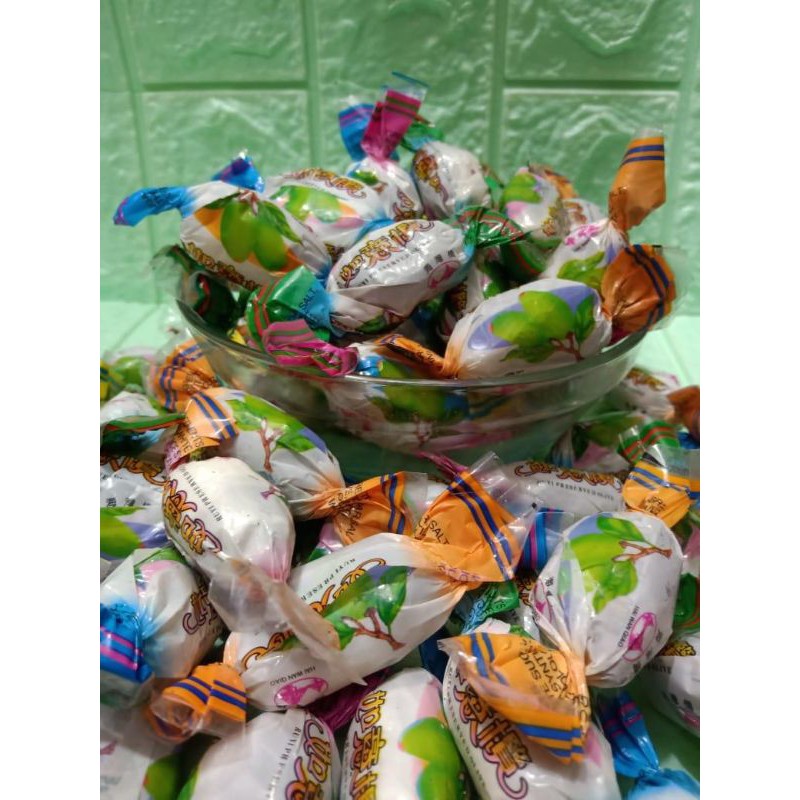 

manisan Kana atau buah zaitun tanpa biji berat 250gr