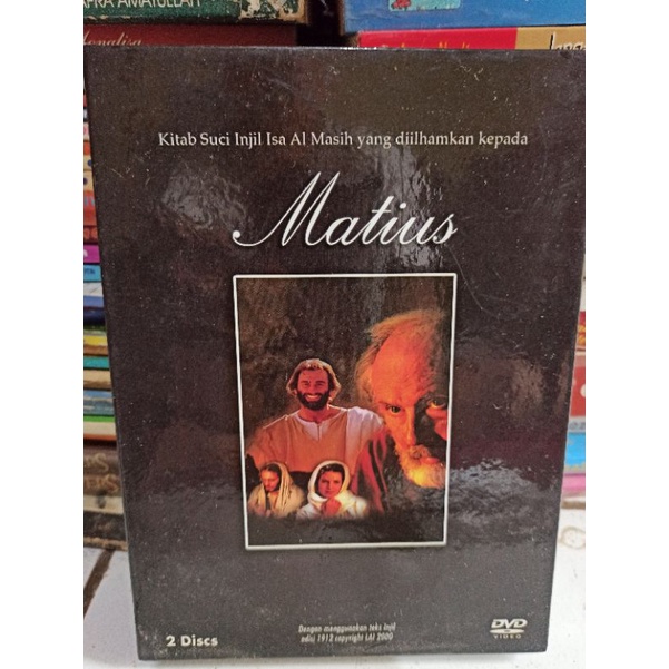 DVD film kitab suci Injil Isa Al Masih yang diilhamkan kepada Matius