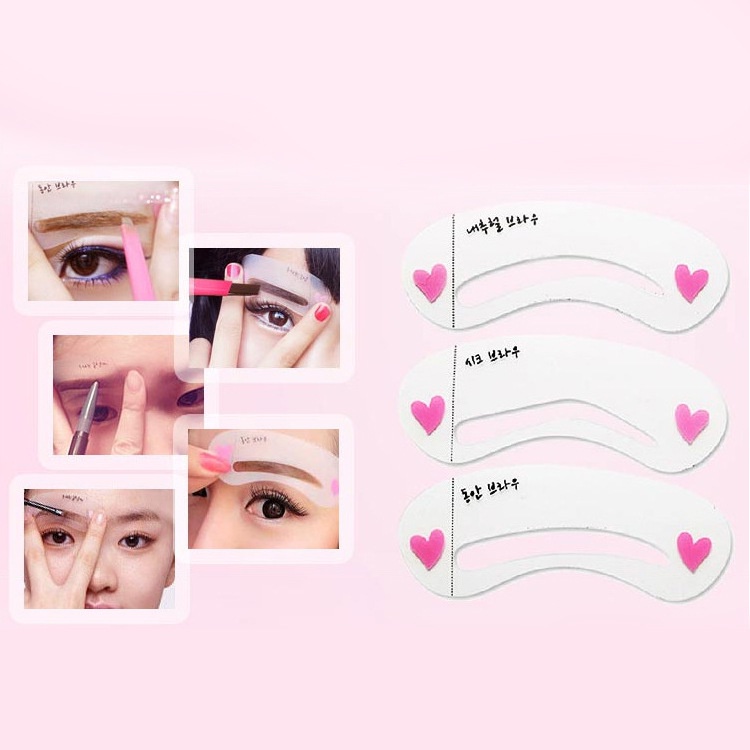 Murah Cetakan Alis/card eyebrow mold/cetakan sulam alis Import Isi 3