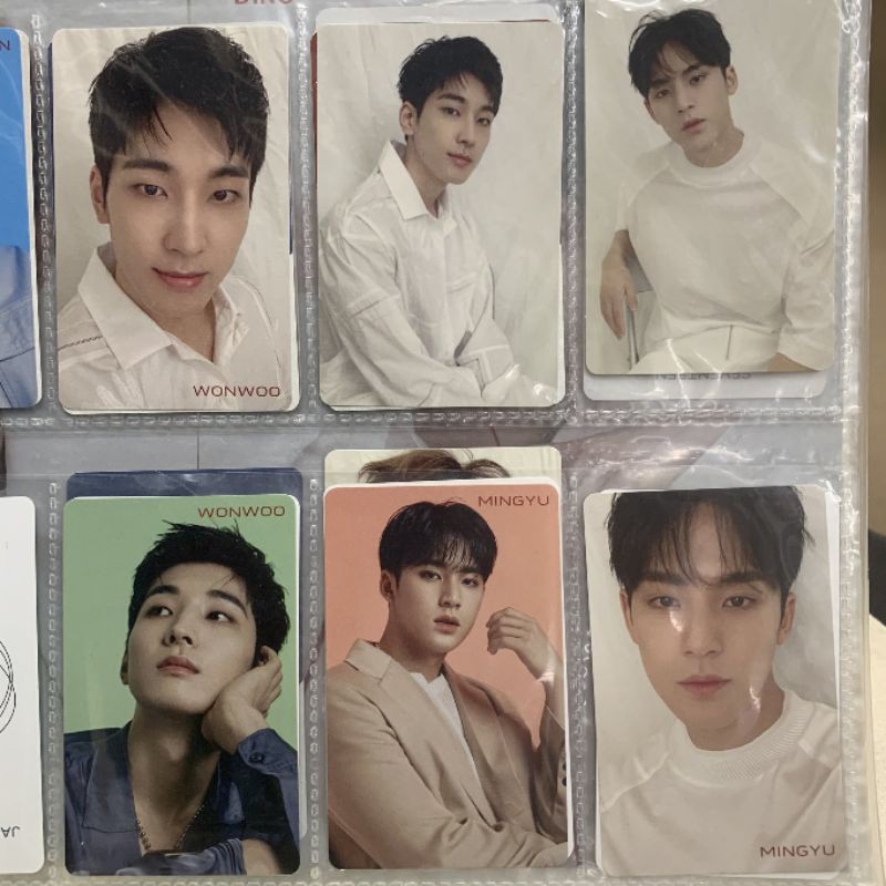Seventeen HMV PC Album #24h Wonwoo Mingyu