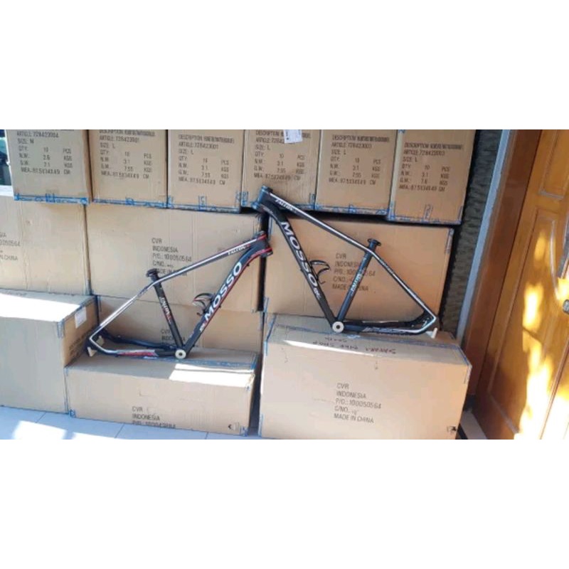 frame MTB mosso 7559 xc falcon v 27.5 inc 650b alloy 7005 super light Sepeda MTB Ringan Alumunium FRAME MOSSO 7559XC FALCON 5