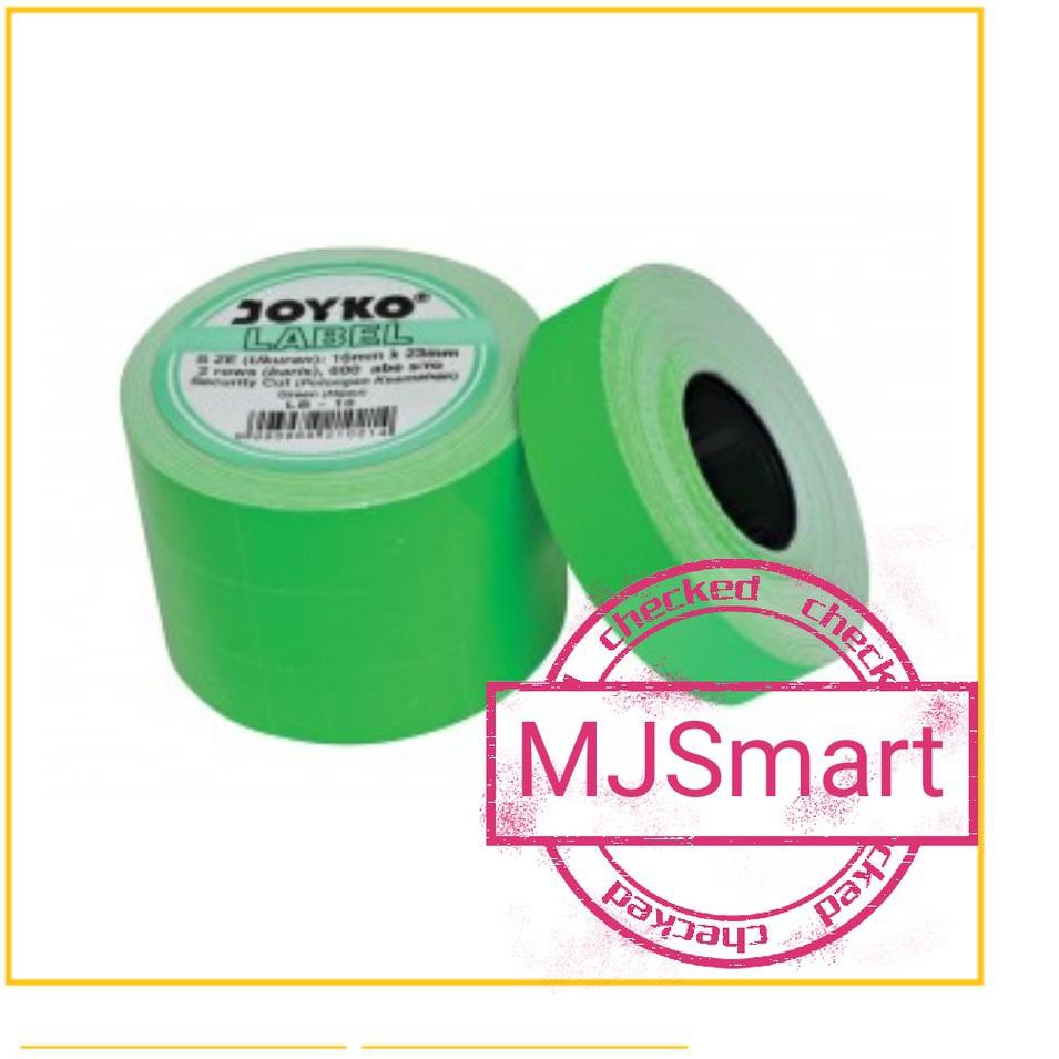 

v8 TLG KERTAS LABEL HARGA JOYKO 2 BARIS UNTUK MESIN LABEL MX6600A/N FH LBW