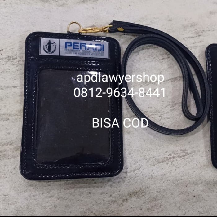

Murah Name Tag Id Card Tempat Kartu Tali Logo Peradi Advokat Kulit Bagus Diskon
