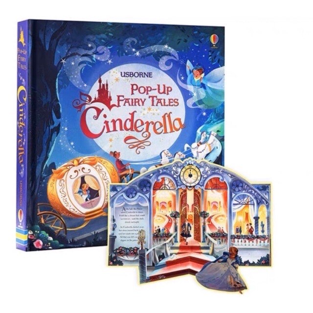 Usborne Pop Up Book Cinderella - Buku Edukasi Impor Children Anak