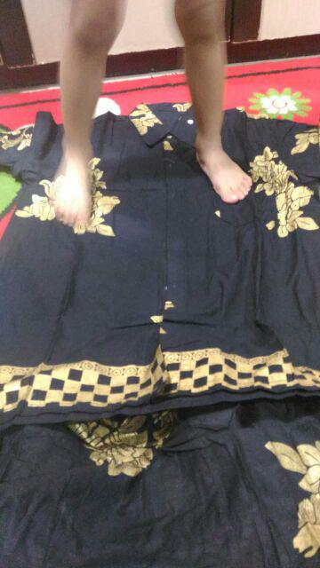 Maura Couple - Sania Ruffle Batik Couple Ori Ndoro Jowi Dnt Sarimbit Kebaya Couple Brukat Prada 2509