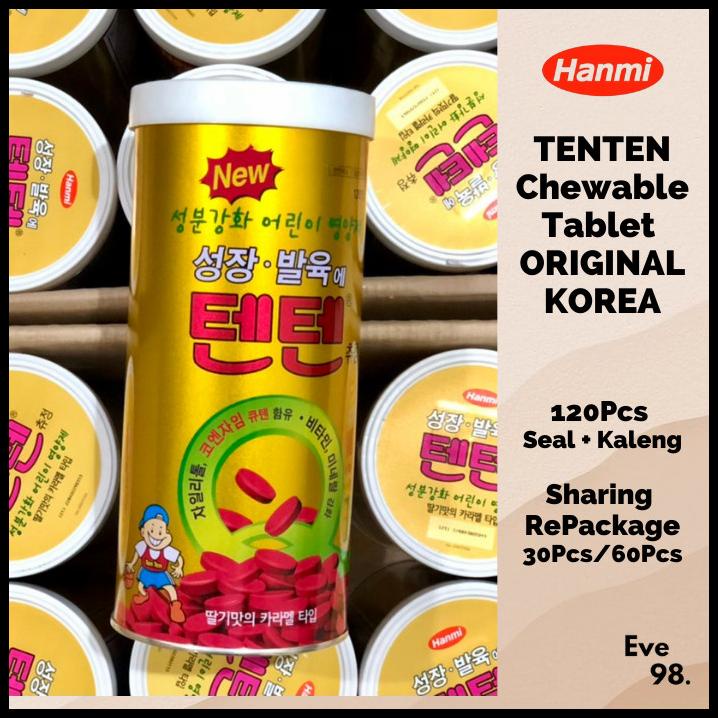 Tenten Chewable Tablet Growth Vitamin Korea Peninggi Badan Sharing