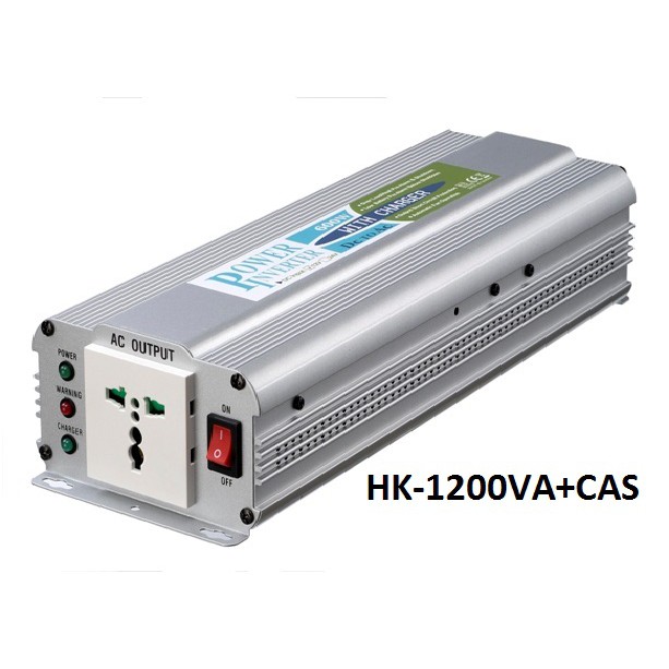 Power Inverter DC to AC + Cas Aki 10A Hachiko HK 1200VA 12V Made in Taiwan