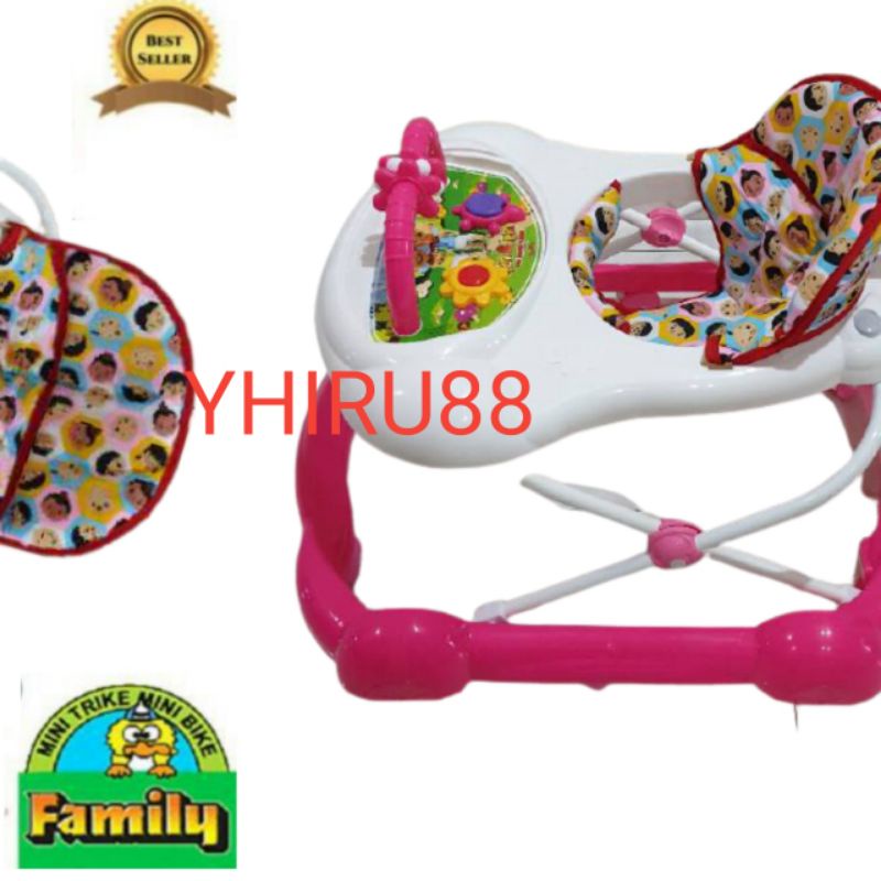 Baby  Walker  Family FB 136 L  /  NEW ADA MUSIK / BABY STROLER WALKER FAMILY TYPE 136