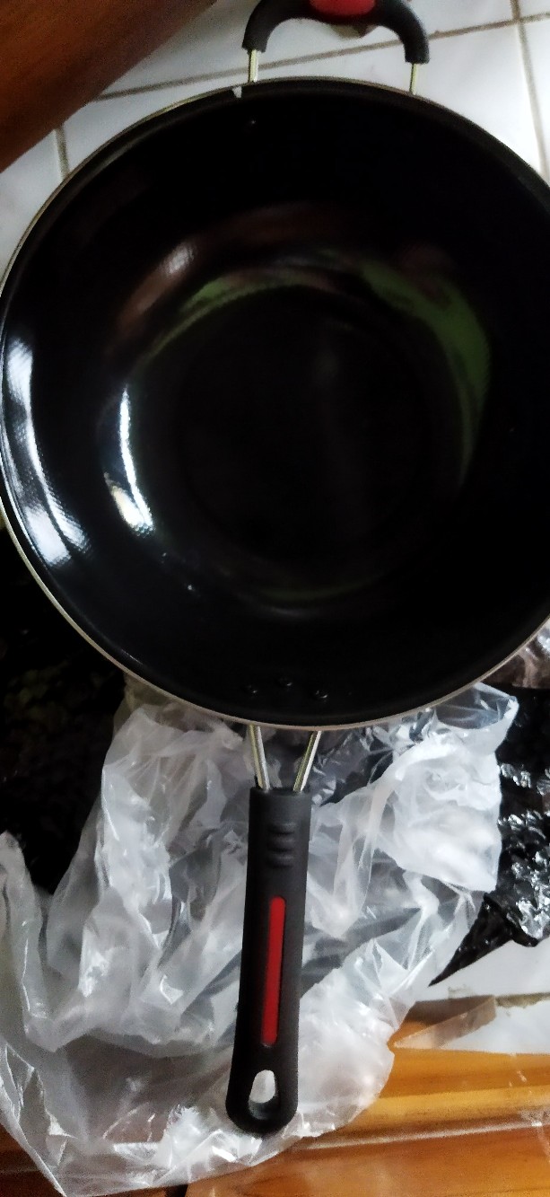 Wajan Cekung Anti Lengket Mudah Dibersihkan Wajan Super Besar  Muat Daging 10kg Gratis Bubble Wrap