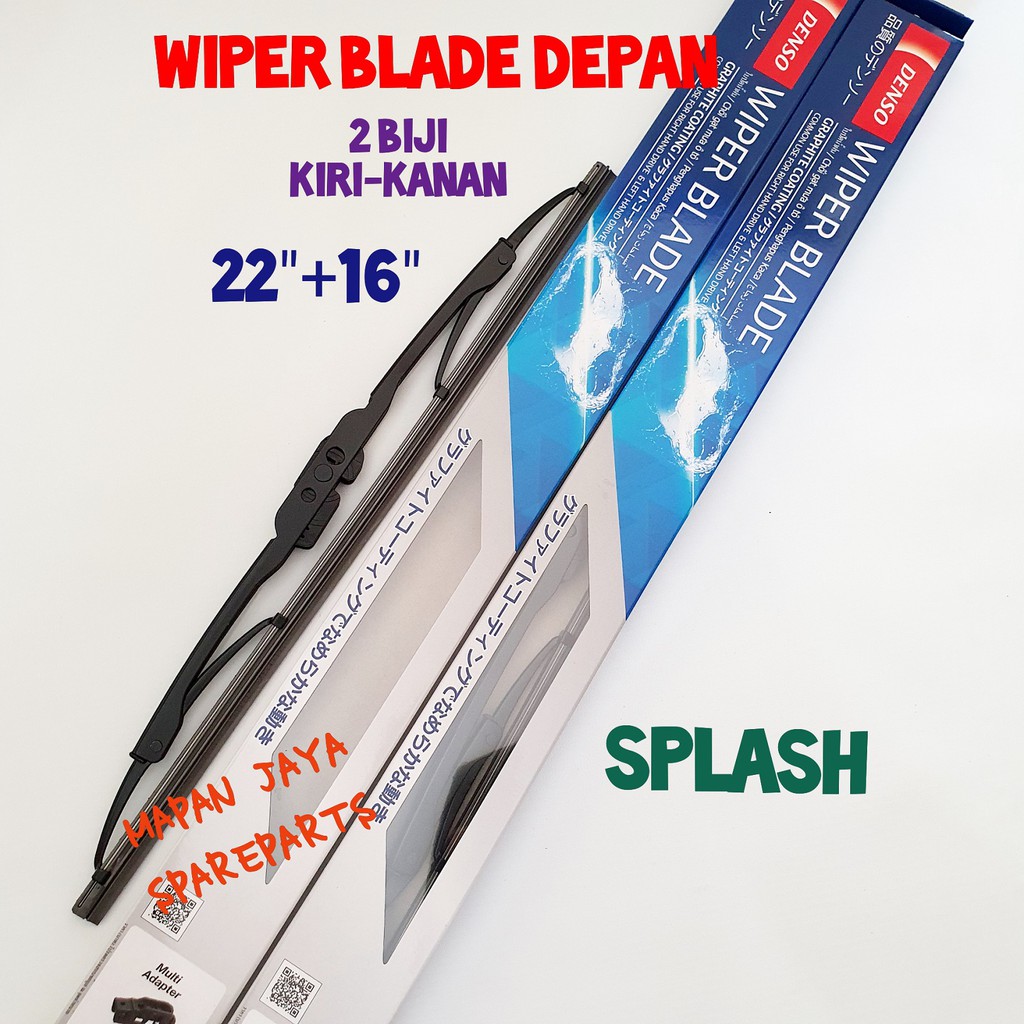 WIPER BLADE DEPAN SUZUKI SPLASH DENSO