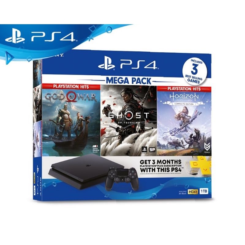 Ps4 Slim 1TB Megapack Sony indonesia