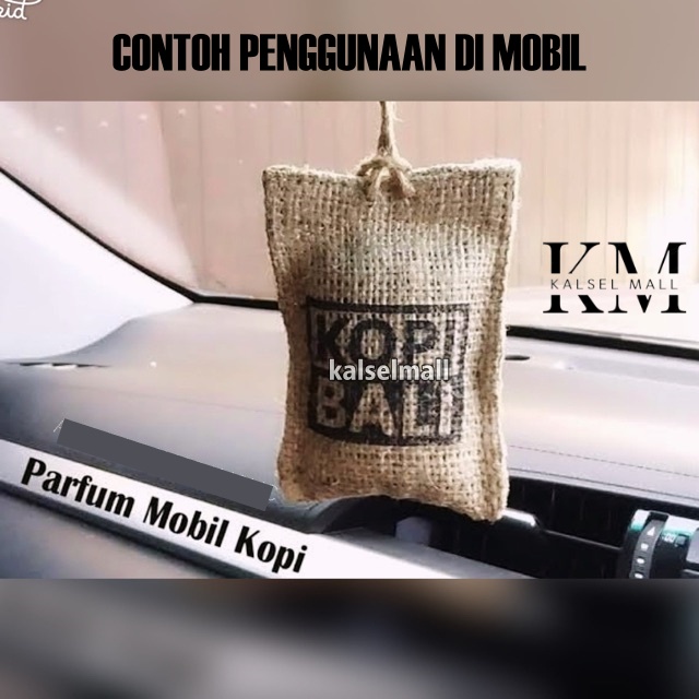 Pengharum Pewangi Parfum Gantung KOPI BALI 100% ORIGINAL LEBIH BESAR Parpum Penyegar Ruangan Anti dan Penghilang Bau Tidak Sedap Untuk Mobil Dapur Kamar WC Kamar Mandi Gudang Lemari Toilet WC ART24