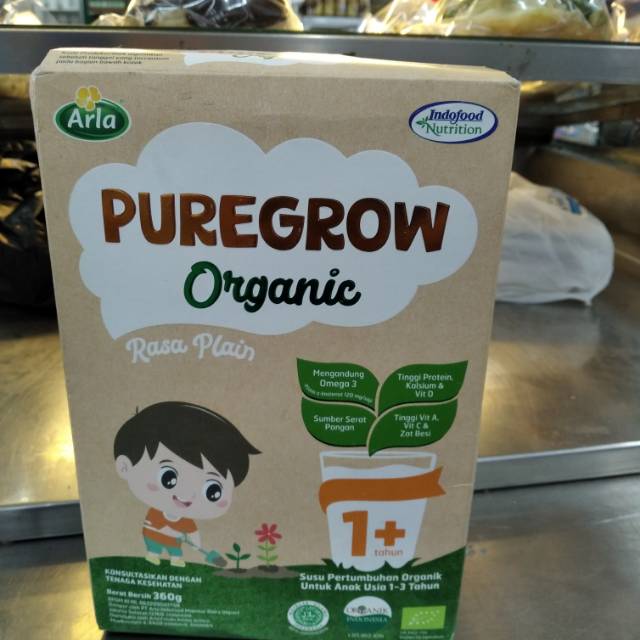 Susu puregrow organic1+