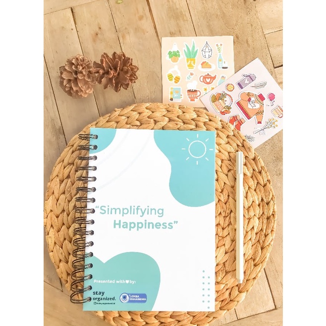 

[RESTOCK] Planner Custom ( Journal / Diary ) 2022 A5 A6 Hampers Notebook Spiral - A6, Softcover Lem