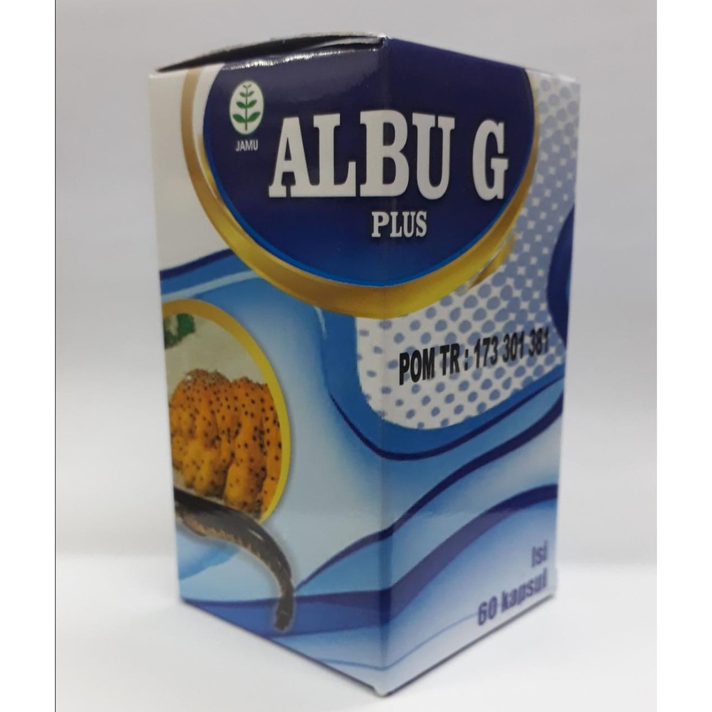 Kapsul Albu Plus G (Kutuk & Gamat) 60Kapsul | Best Seller