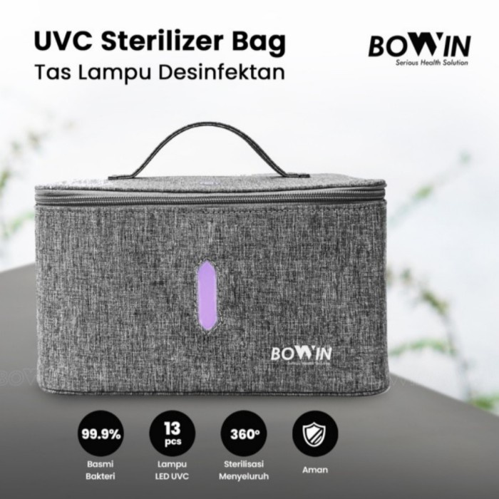Cintramelin - Bowin Uvc Bag Sterilisasi - Uvc Lampu Box Disinfeksi Virus - Kotak Uv