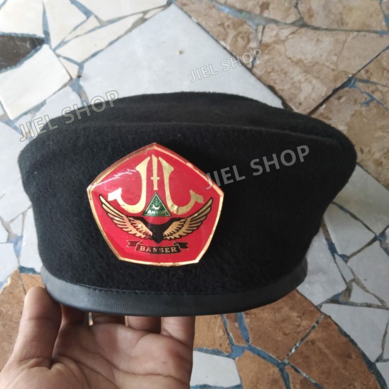 Sepaket Baret Banser Plus Emblem Baret Banser