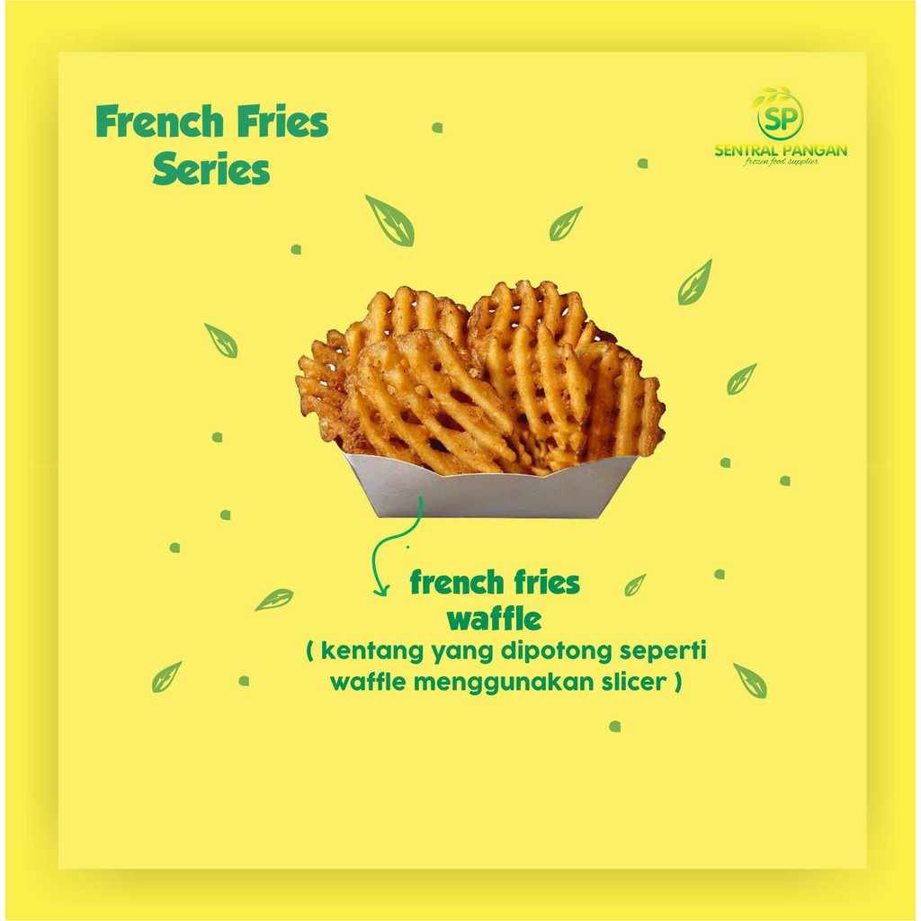 FRENCH FRIES waffle 2kg
