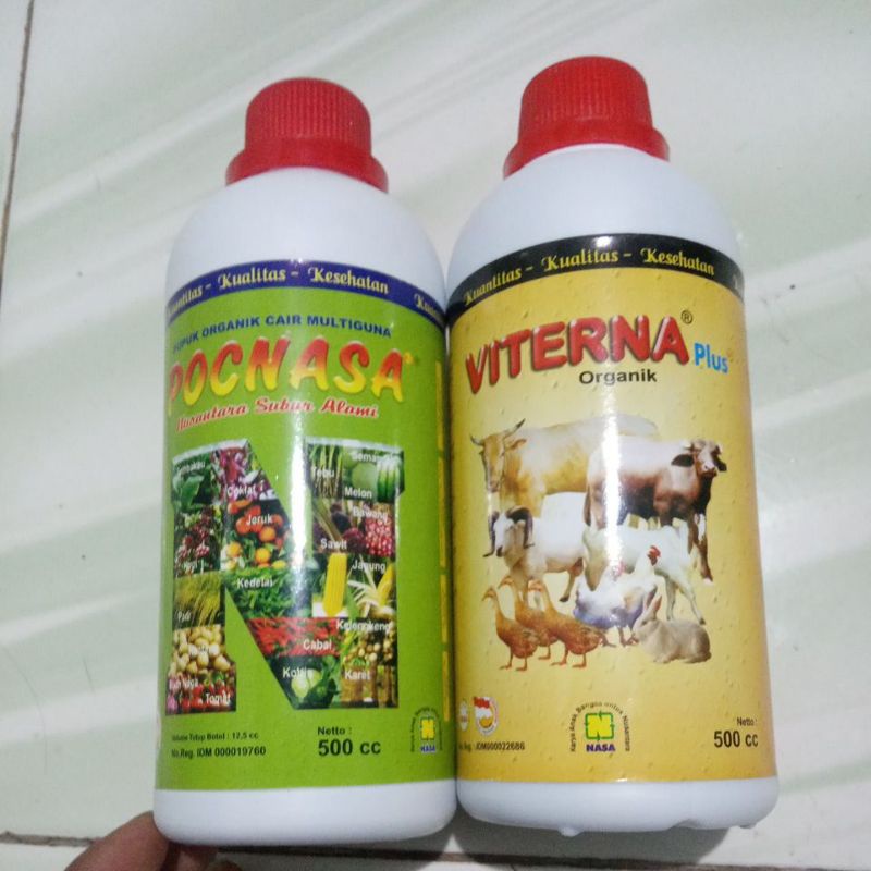 Jual Paket Vitamin Penggemuk Ternak Dan Ikan Viterna Cc Poc Nasa