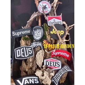 Patch bordir emblem patch murah patch terlaris patch kekinian patch keren patch music patch band pat