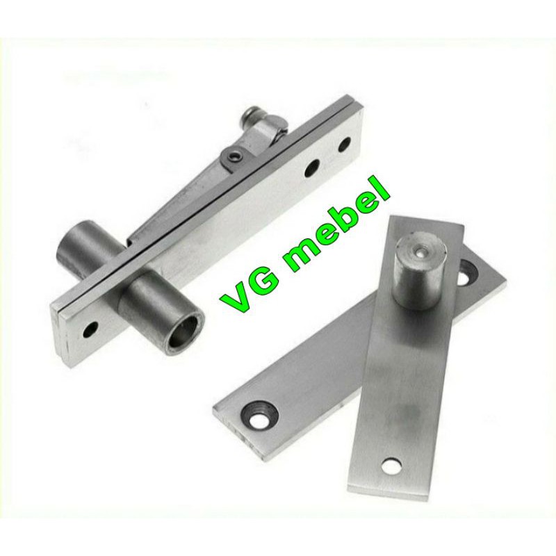 Engsel pivot pintu rumah Stainless steel - Engsel putar tanam besar