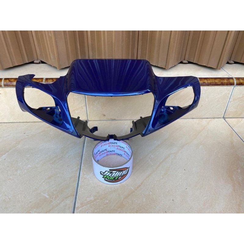 Batok depan Yamaha Fiz R batok lampu depan Fiz R Vega R Vega lama biru