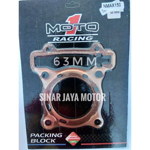 PAKING MOTO 1 NMAX N MAX AEROX 63MM MOTO1