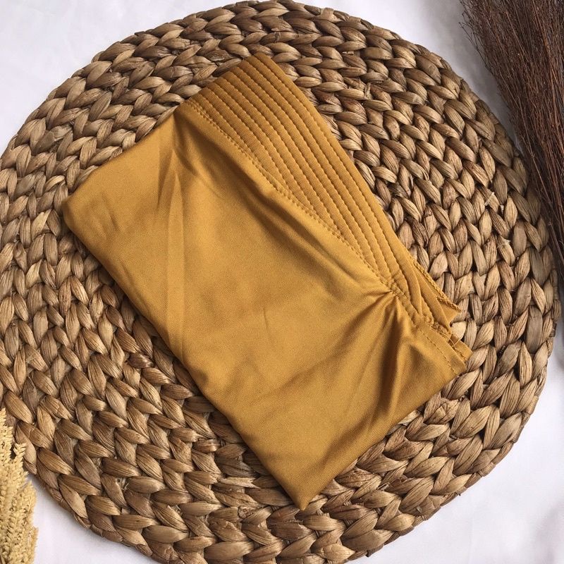 Jilbab Sport / Bergo Sport (Olahraga)-Mustard