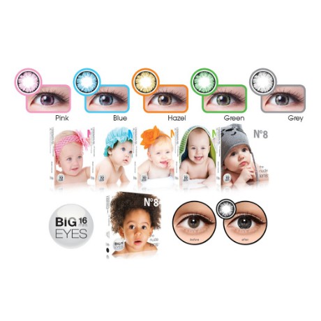 SOFLEN ICE X2 Baby NO.8 100% ORIGINAL KOREA / softlens ice no.8 / Softlen X2