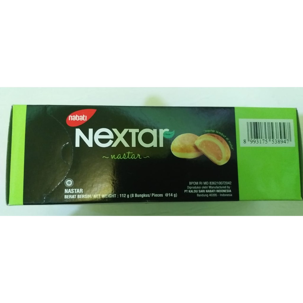 

Nextar Snack Nastar Pineapple Jam 112 gr by Nabati