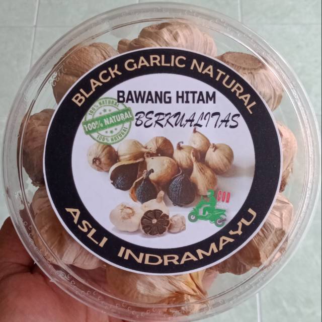

Black garlic (bawang hitam)
