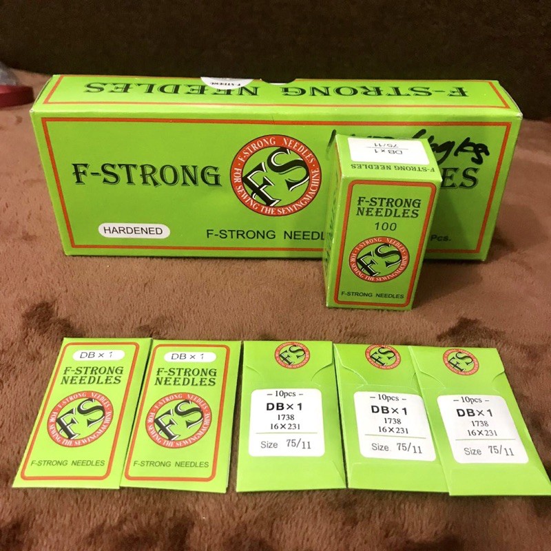 F-strong Needles / Jarum DB Mesin Jahit HighSpeed Merk f-Strong