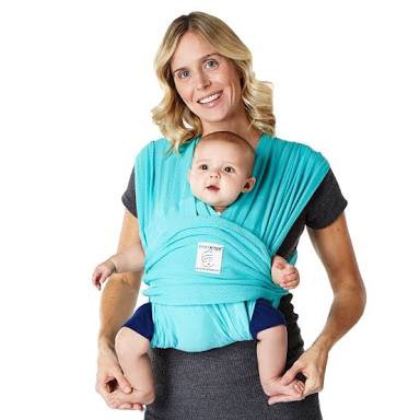 Baby K'Tan Carrier - Breeze Teal Mesh