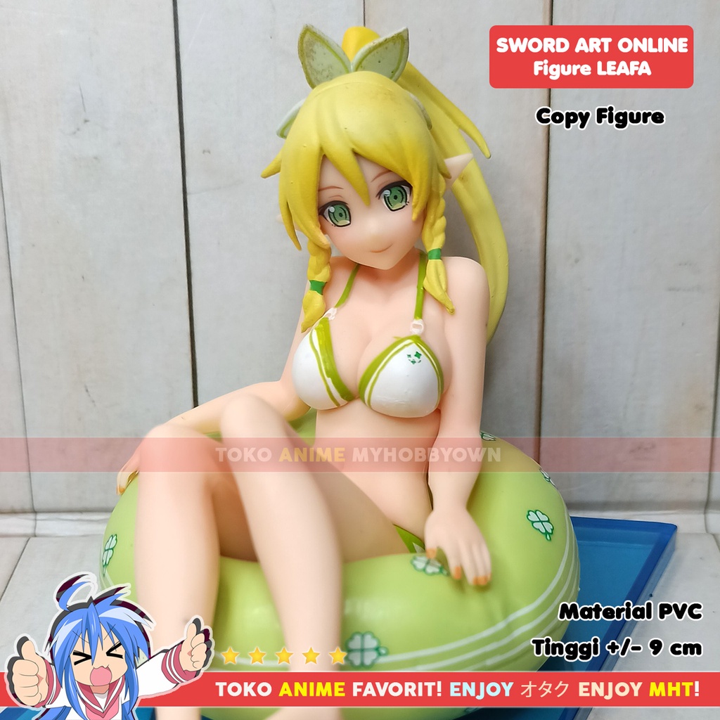 Figure Anime SAO Sword Art Online Leafa Swimsuit Swimwear Version