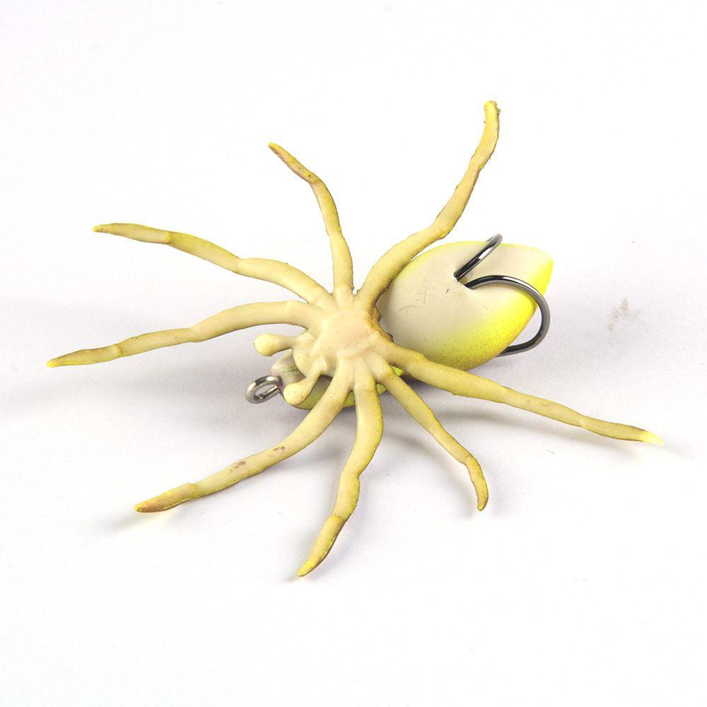 TOP Spider Soft Bait Panas Baru Buatan Portabel 8cm 7g Desain Realistis Umpan Bass